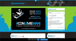 Desktop Screenshot of giovaninrete.it